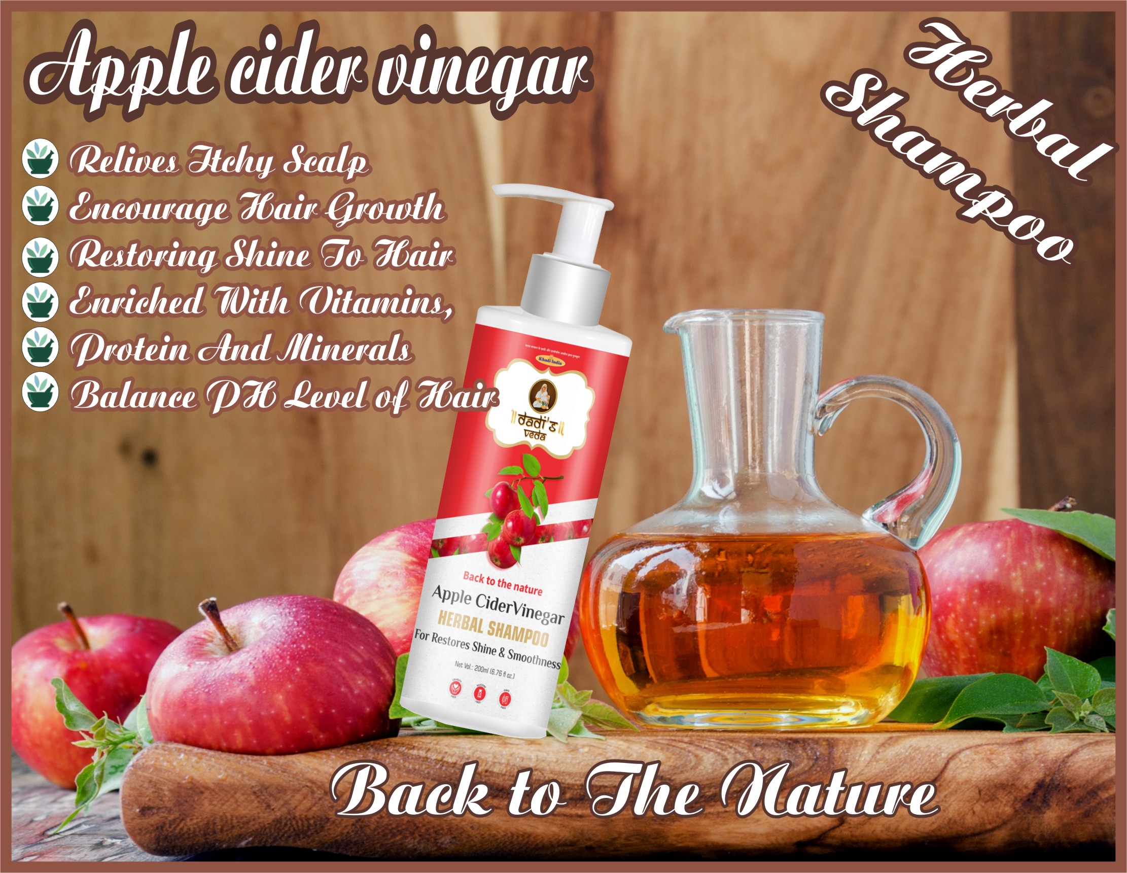 Buy Intimify Apple Cider Vinegar Shampoo for Repair and Revitalize Your Hair  and Scalp Online at Best Prices in India - JioMart.
